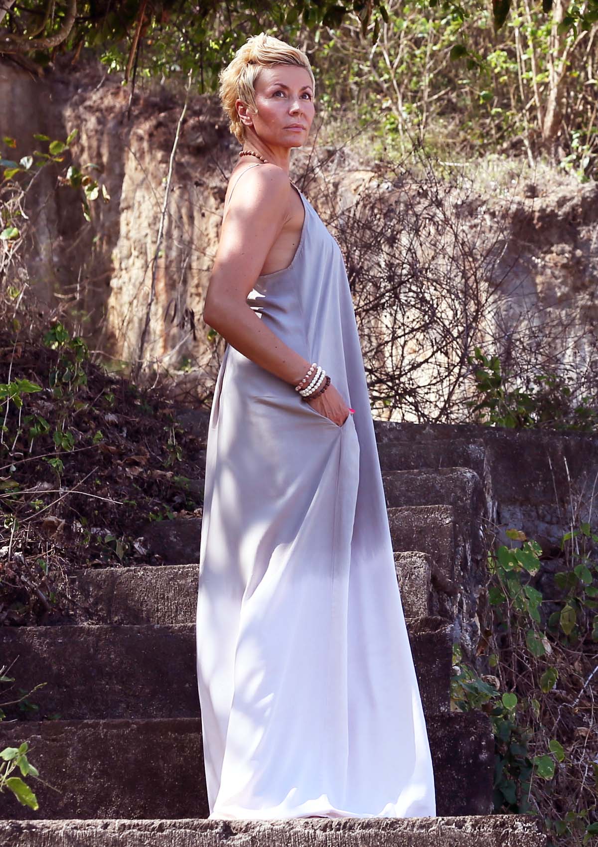 Sunset beach maxi dress